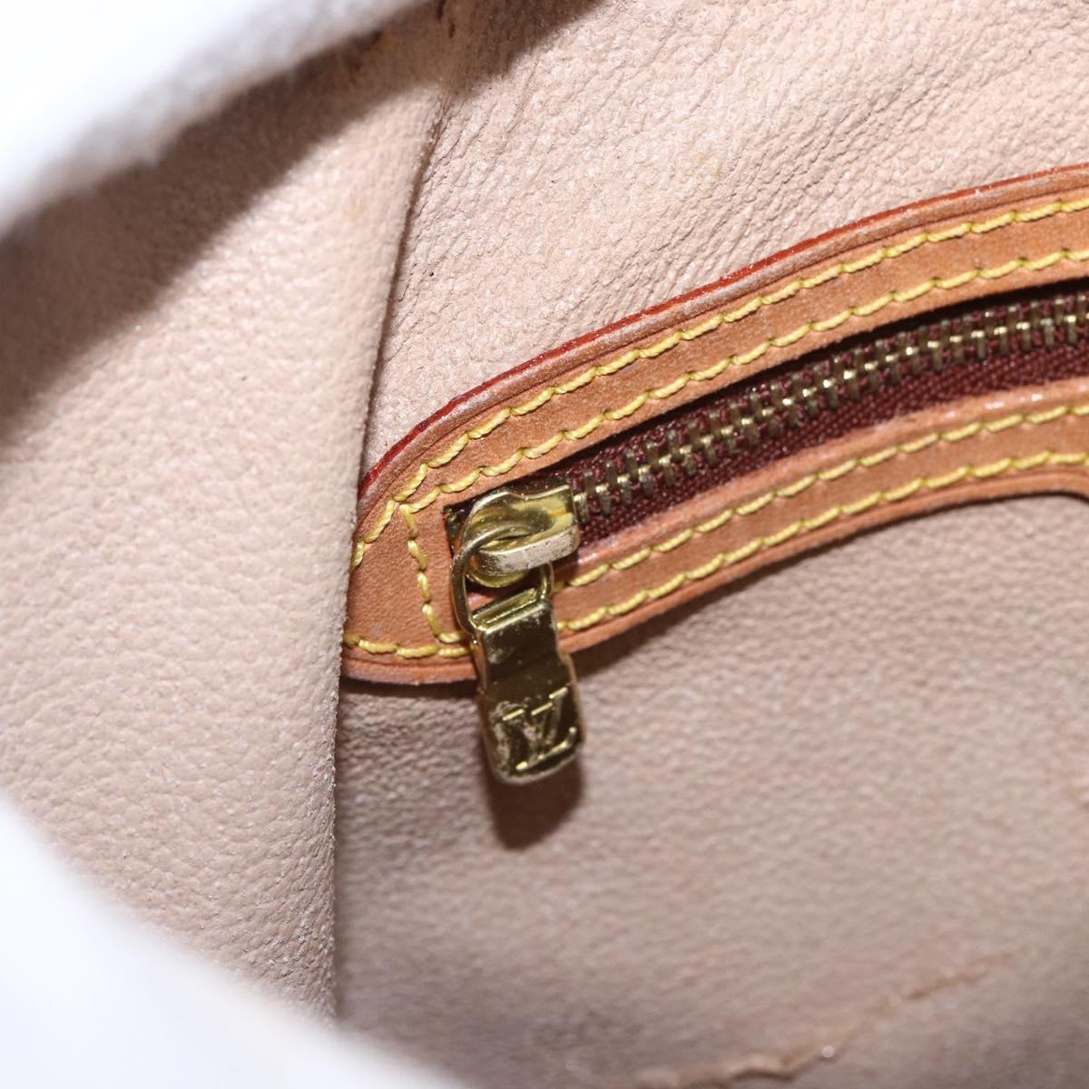 LOUIS VUITTON Monogram Bucket GM Shoulder Bag M42236 LV Auth ka861
