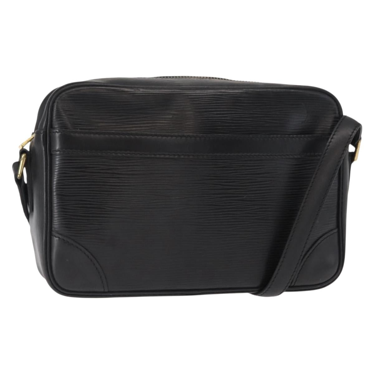 LOUIS VUITTON Epi Trocadero 23 Shoulder Bag Black M52302 LV Auth ka902