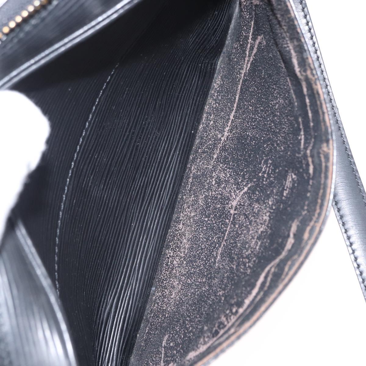 LOUIS VUITTON Epi Trocadero 23 Shoulder Bag Black M52302 LV Auth ka902