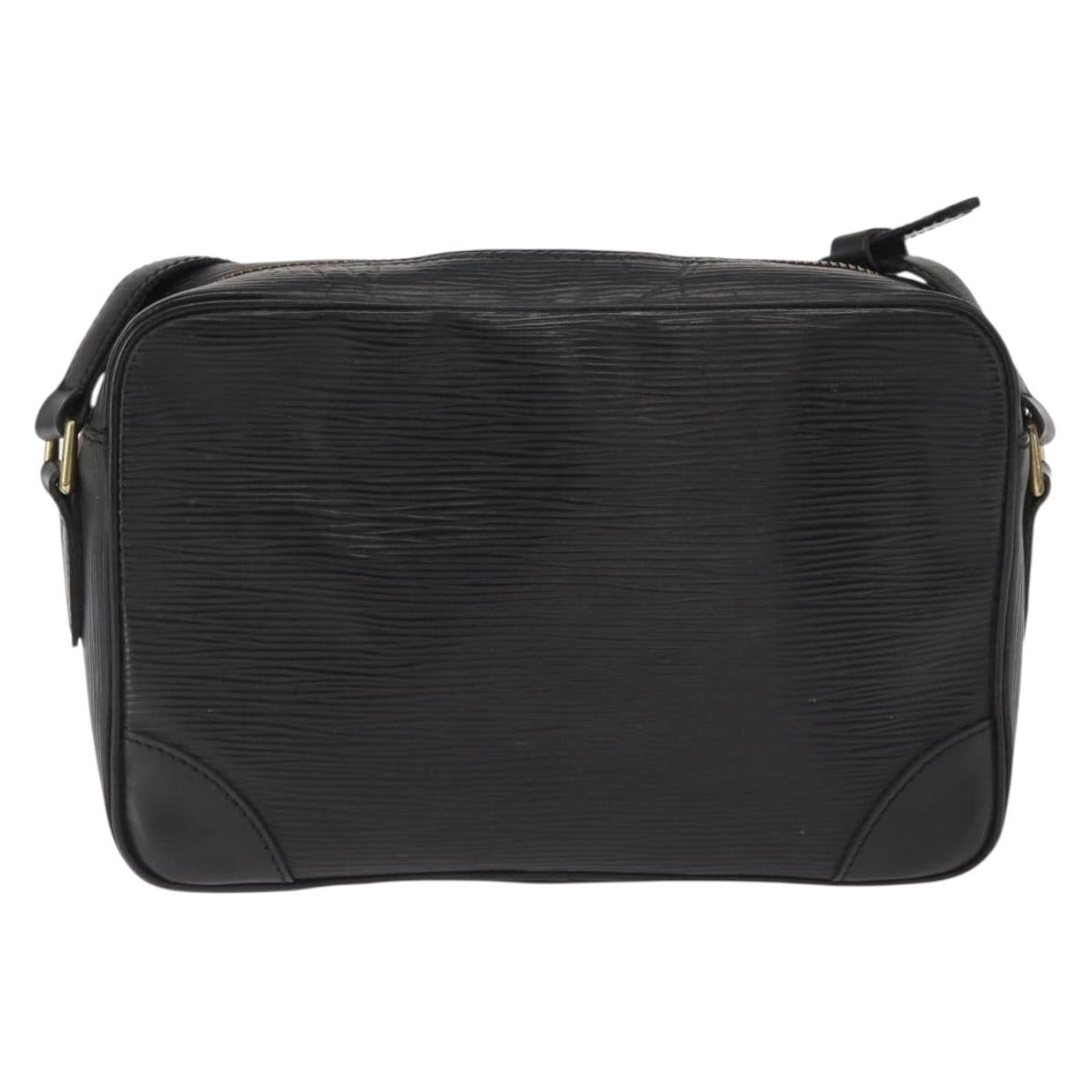 LOUIS VUITTON Epi Trocadero 23 Shoulder Bag Black M52302 LV Auth ka902