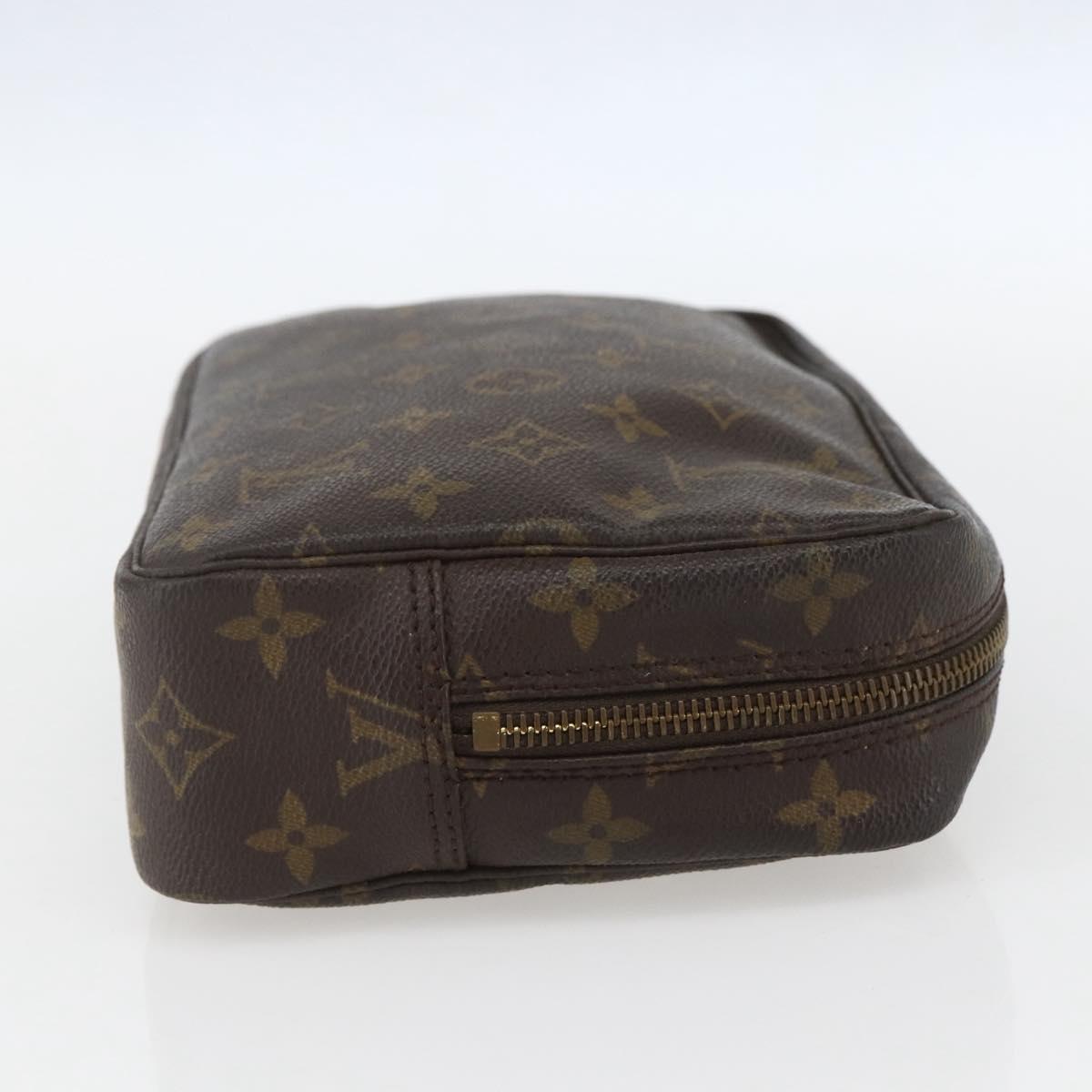 LOUIS VUITTON Monogram Trousse Toilette 23 Clutch Bag M47524 LV Auth ka925