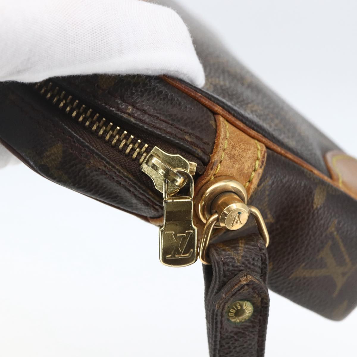 LOUIS VUITTON Monogram Marly Dragonne GM Clutch Bag M51825 LV Auth ka926