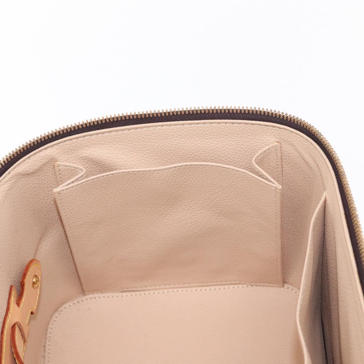 LOUIS VUITTON Monogram Vernis Vanity GM Amarante M93512 Auth ka927