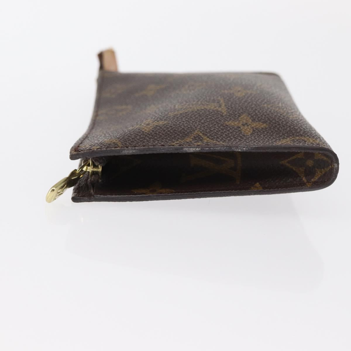 LOUIS VUITTON Monogram Bucket PM Accessory Pouch LV Auth ka944