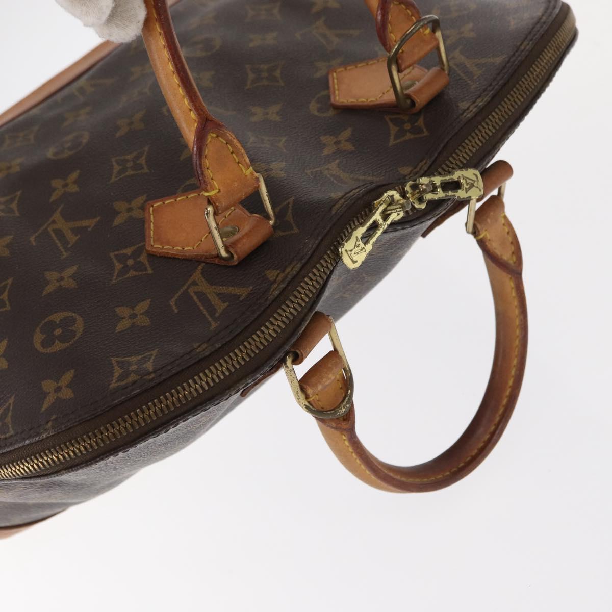 LOUIS VUITTON Monogram Alma Hand Bag M51130 LV Auth ka951