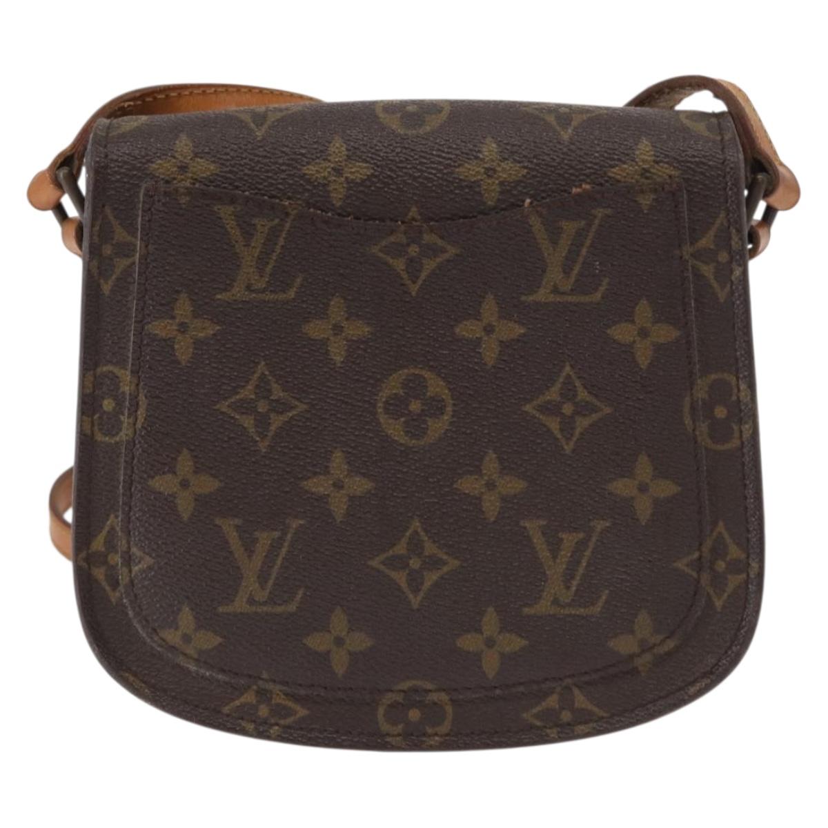 LOUIS VUITTON Monogram Saint Cloud PM Shoulder Bag M51244 LV Auth ka952