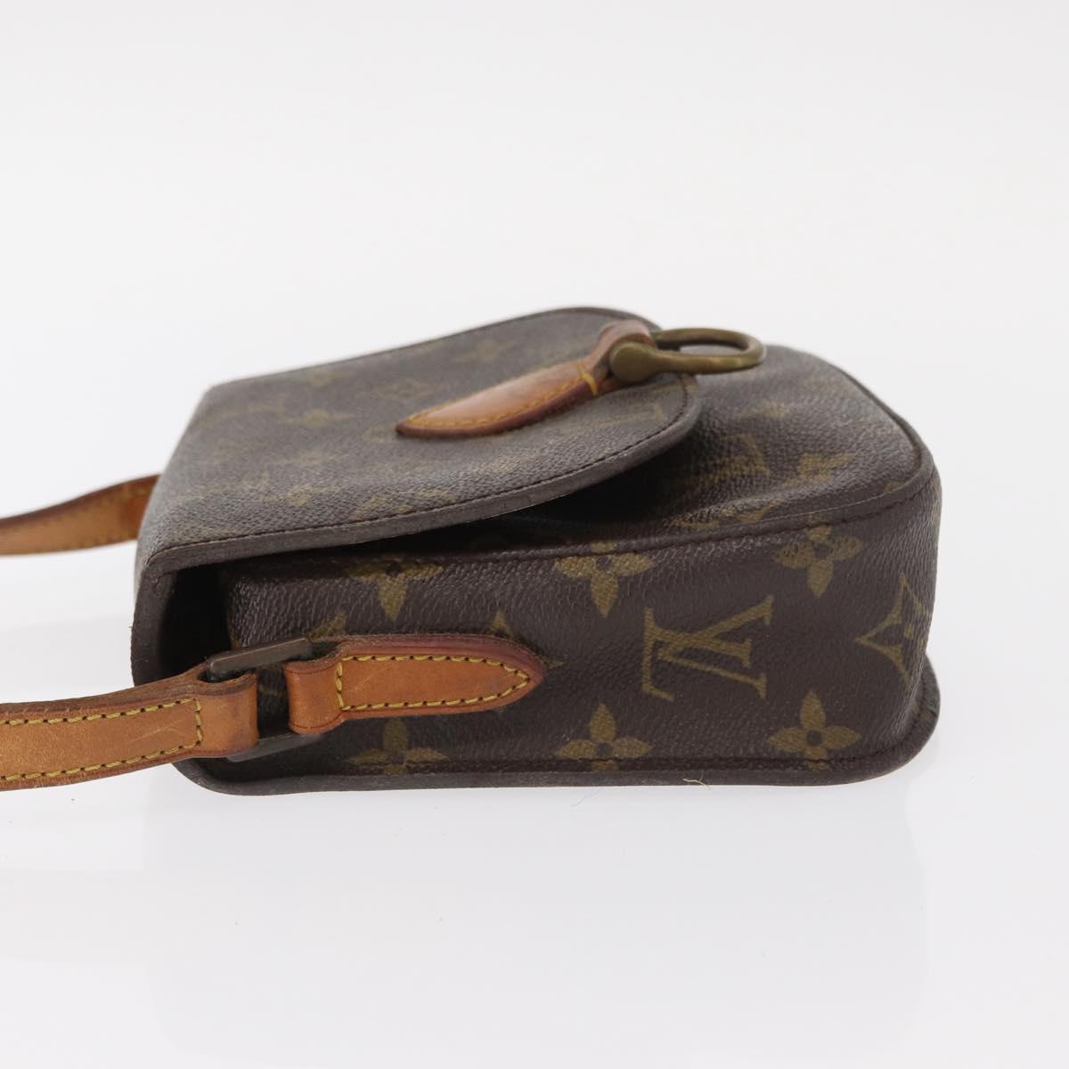 LOUIS VUITTON Monogram Saint Cloud PM Shoulder Bag M51244 LV Auth ka952