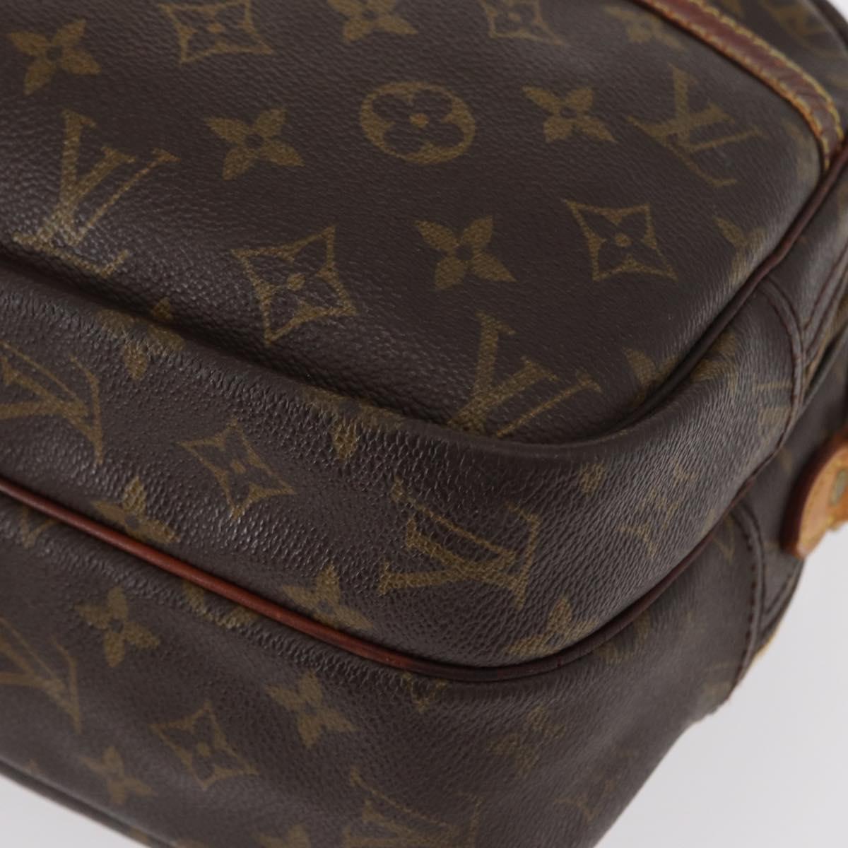 LOUIS VUITTON Monogram Reporter PM Shoulder Bag M45254 LV Auth ka955