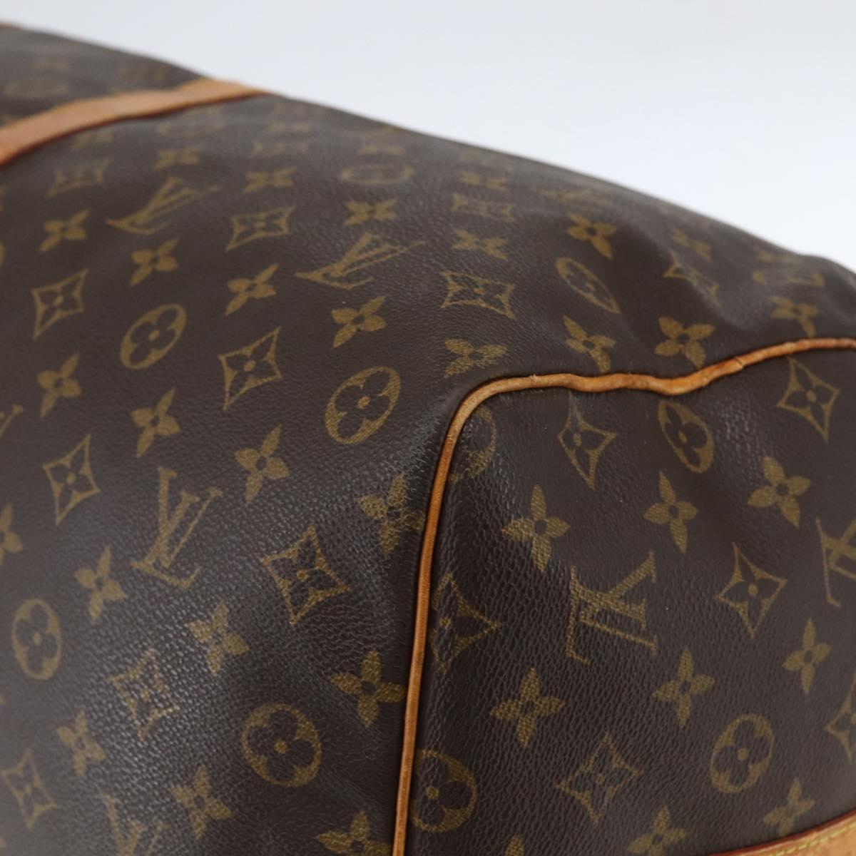 LOUIS VUITTON Monogram Keepall Bandouliere 60 Boston Bag M41412 LV Auth ka964