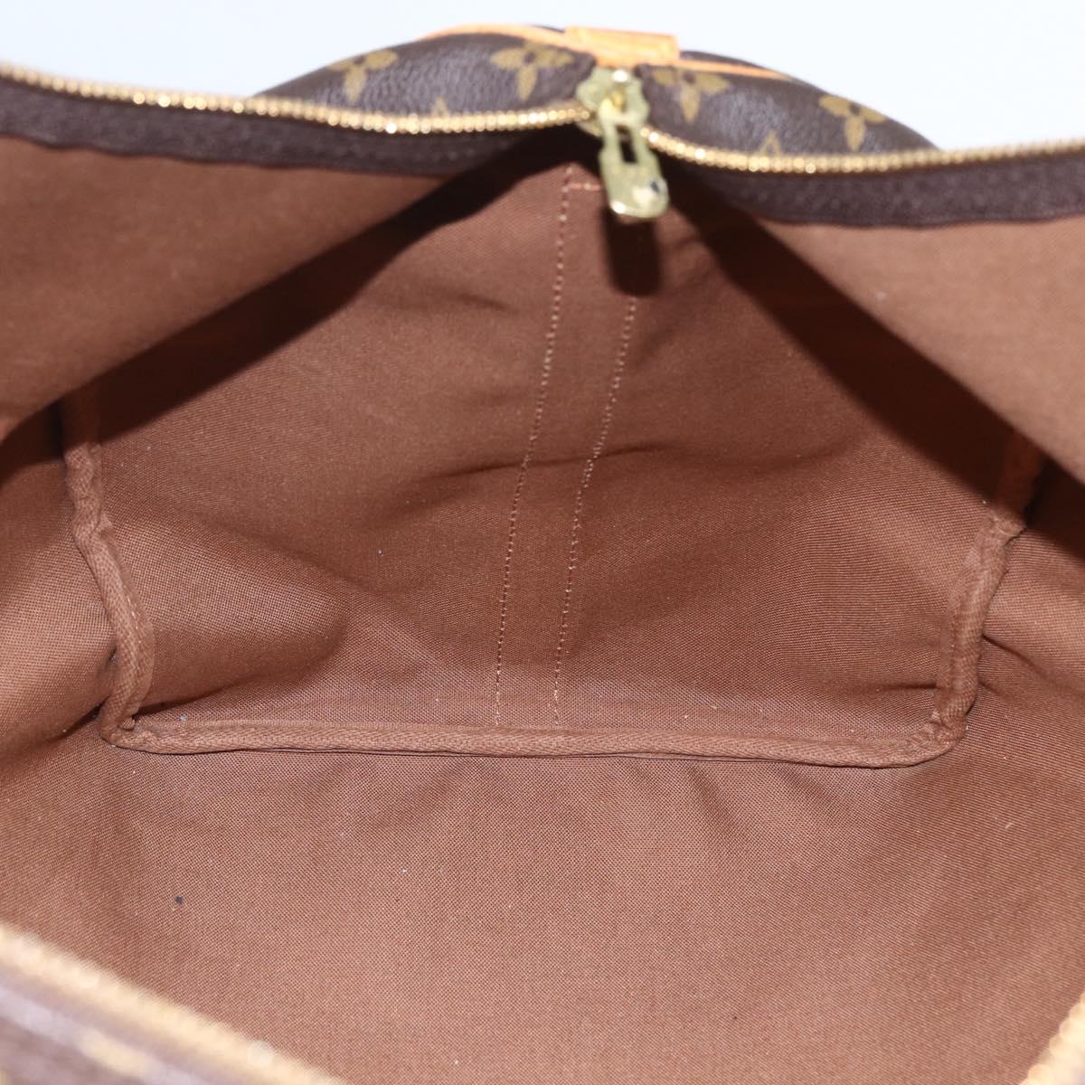 LOUIS VUITTON Monogram Keepall Bandouliere 60 Boston Bag M41412 LV Auth ka964