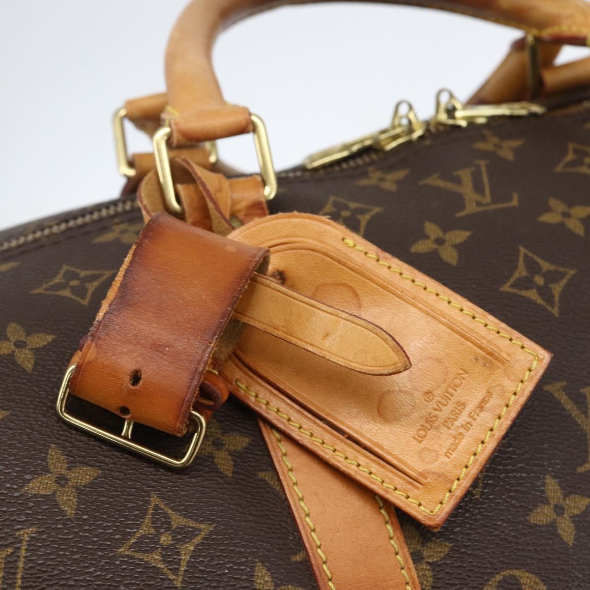LOUIS VUITTON Monogram Keepall Bandouliere 60 Boston Bag M41412 LV Auth ka964