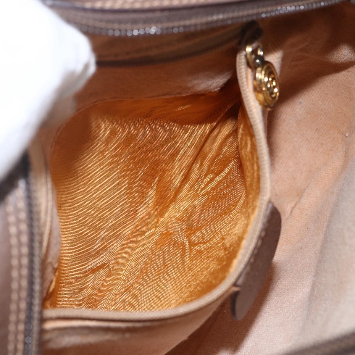 GUCCI GG Supreme Shoulder Bag PVC Beige Gold 007 115 6423 Auth ka987