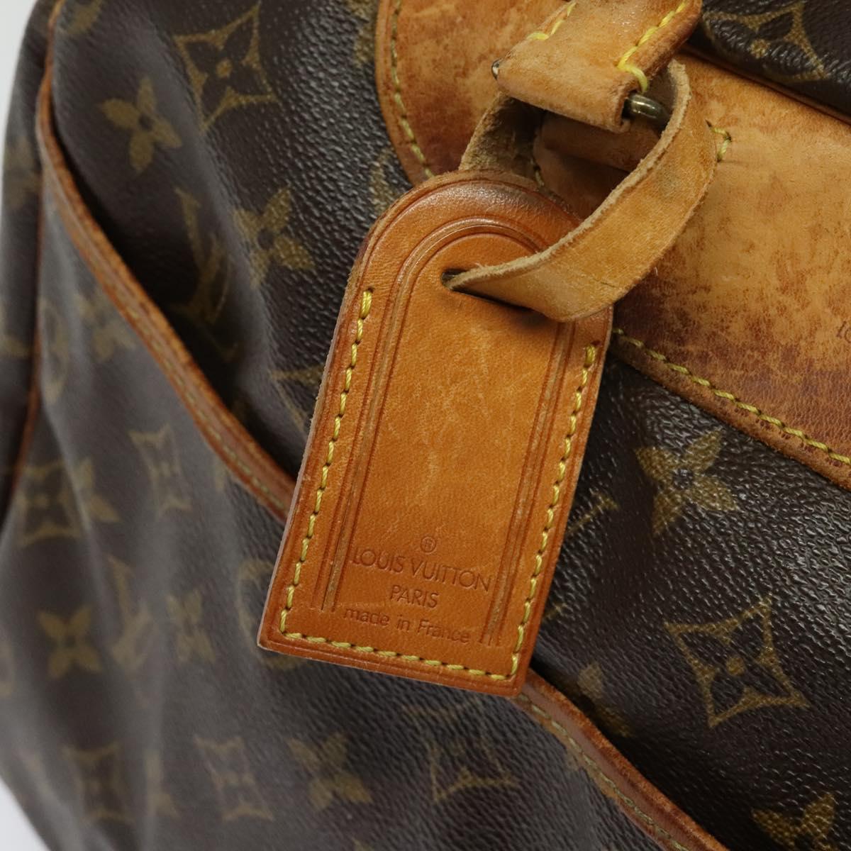 LOUIS VUITTON Monogram Deauville Hand Bag M47270 LV Auth KD016
