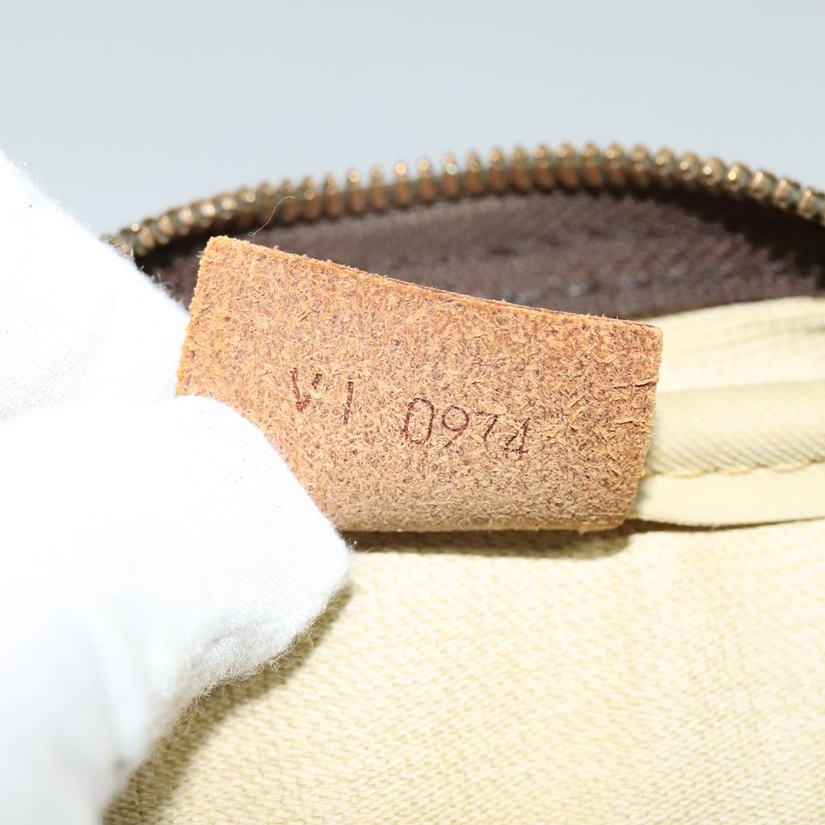 LOUIS VUITTON Monogram Deauville Hand Bag M47270 LV Auth KD016