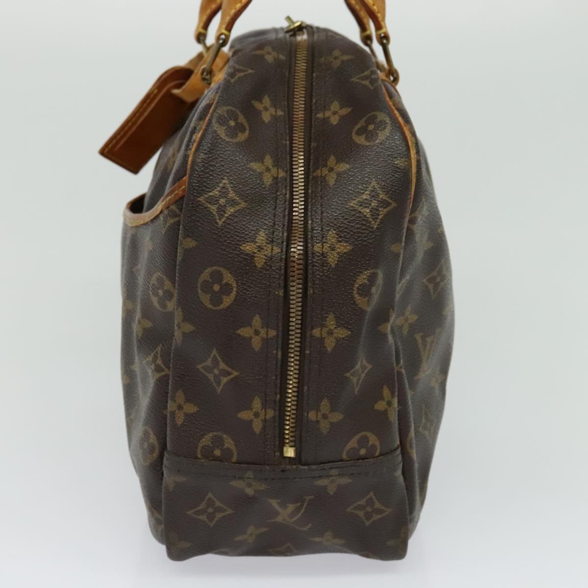 LOUIS VUITTON Monogram Deauville Hand Bag M47270 LV Auth KD016