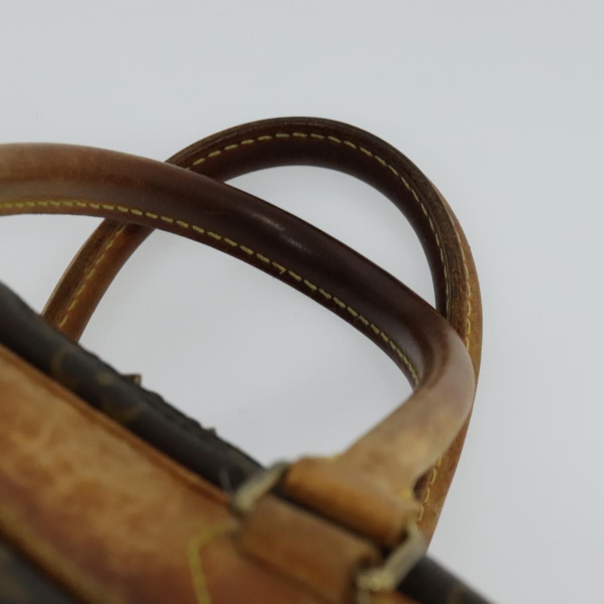LOUIS VUITTON Monogram Deauville Hand Bag M47270 LV Auth KD016