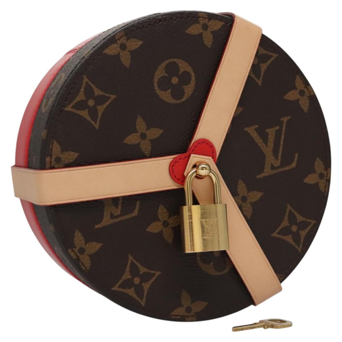 LOUIS VUITTON Monogram Boite Rock Me PM Accessory Case GI0352 LV Auth KD034A