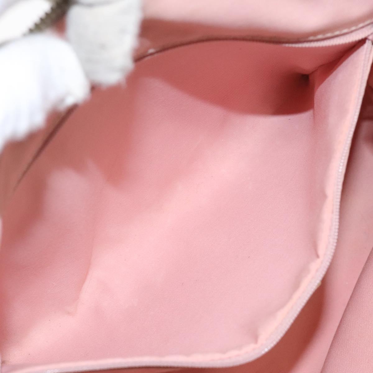 GUCCI GG Canvas Tote Bag Gold Pink 141470 Auth KD061