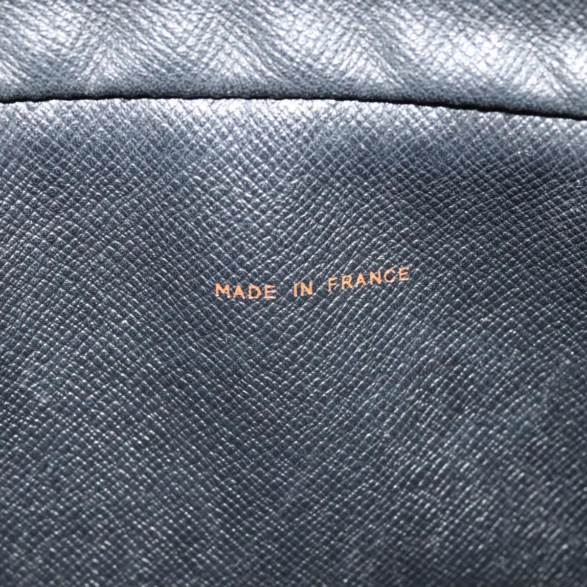 LOUIS VUITTON Epi Porte Documents Voyage Business Bag Blue M54475 Auth KD067