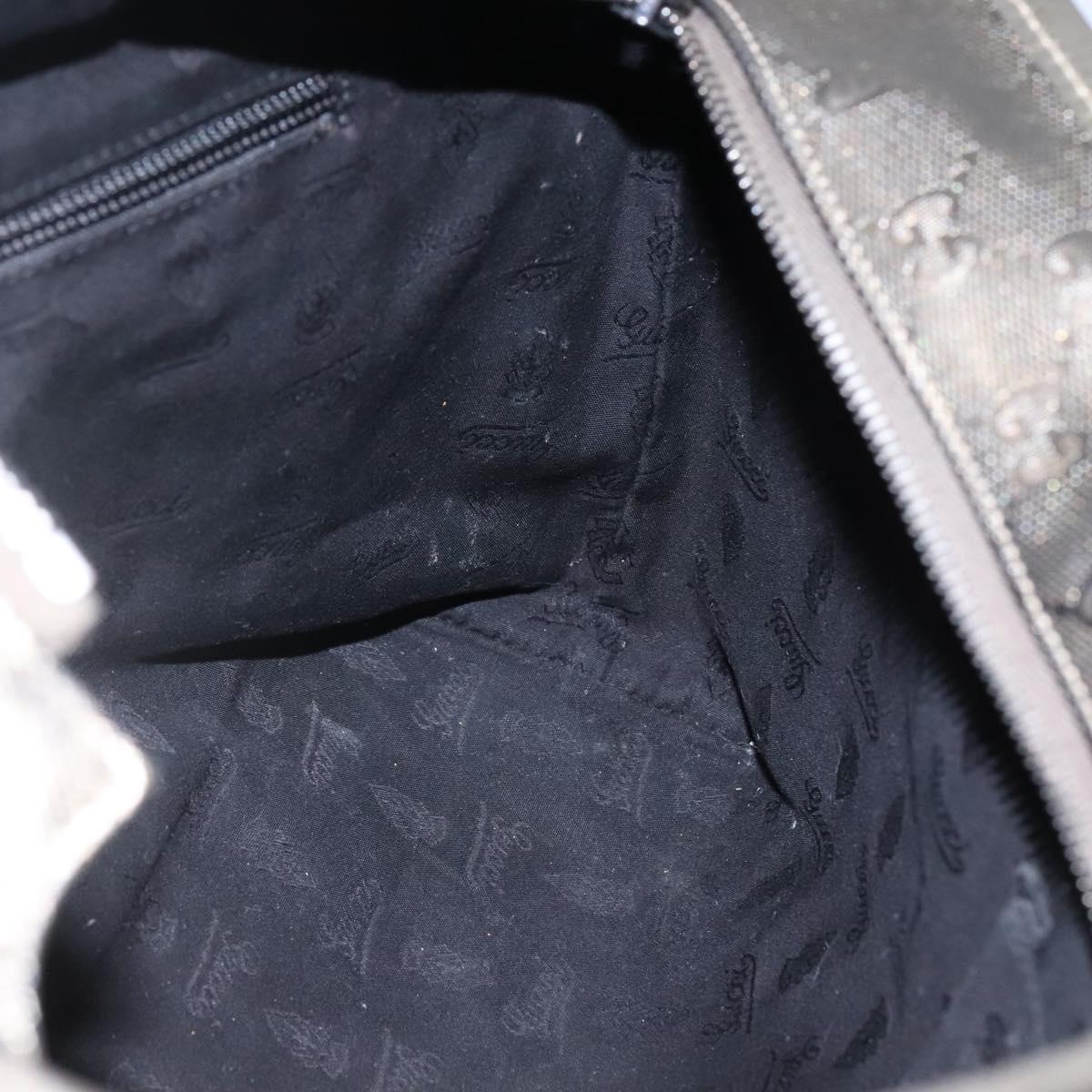 GUCCI GG implementation Tote Bag Khaki 211138 Auth KD120