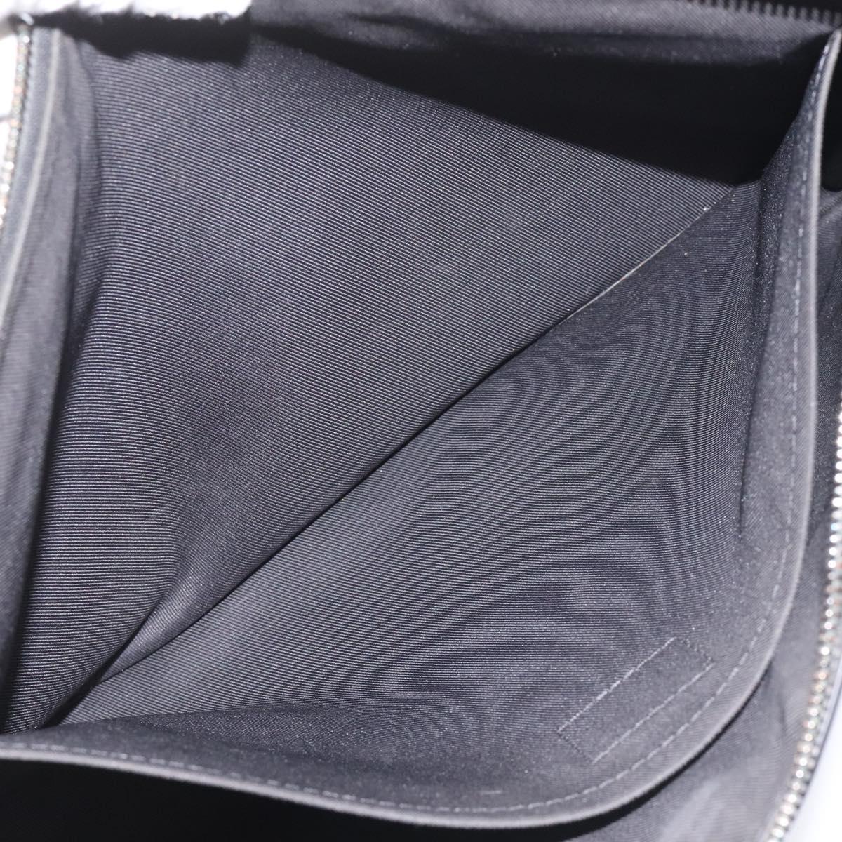 LOUIS VUITTON Monogram Shadow Pochette Discovery Bag Black M62903 LV Auth KD141