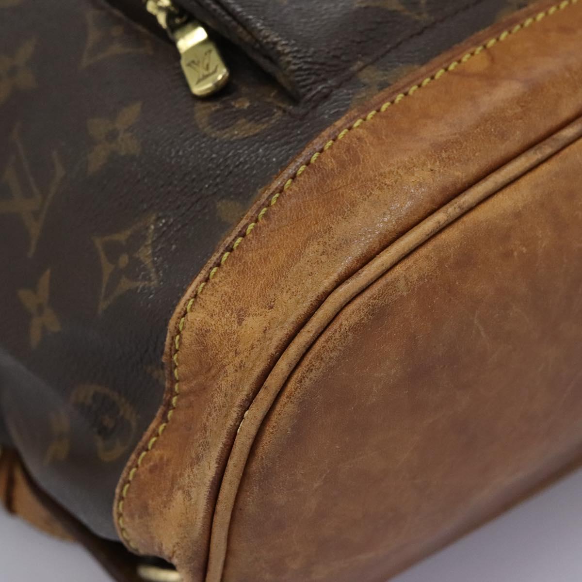 LOUIS VUITTON Monogram Montsouris MM Backpack M51136 LV Auth KD150