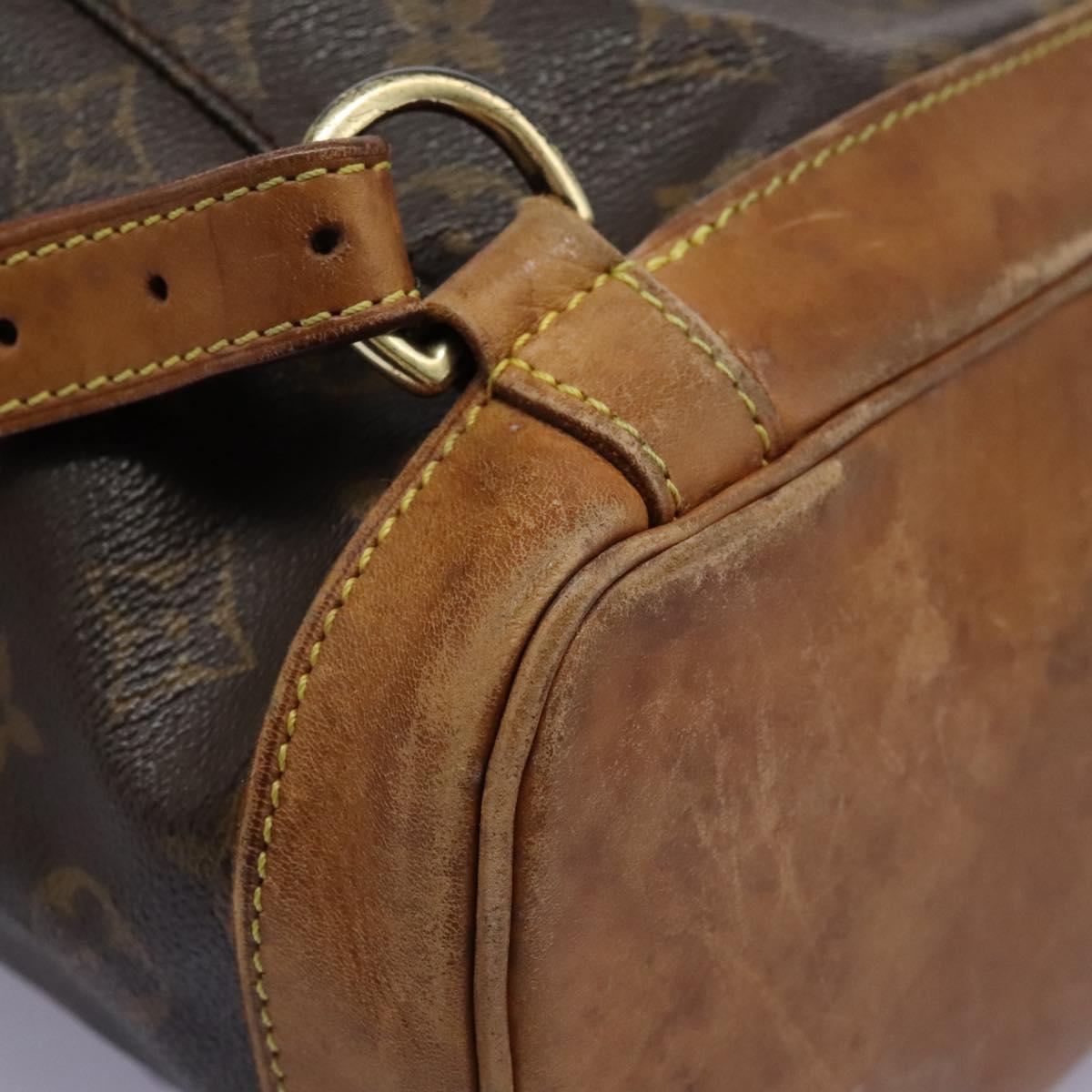 LOUIS VUITTON Monogram Montsouris MM Backpack M51136 LV Auth KD150