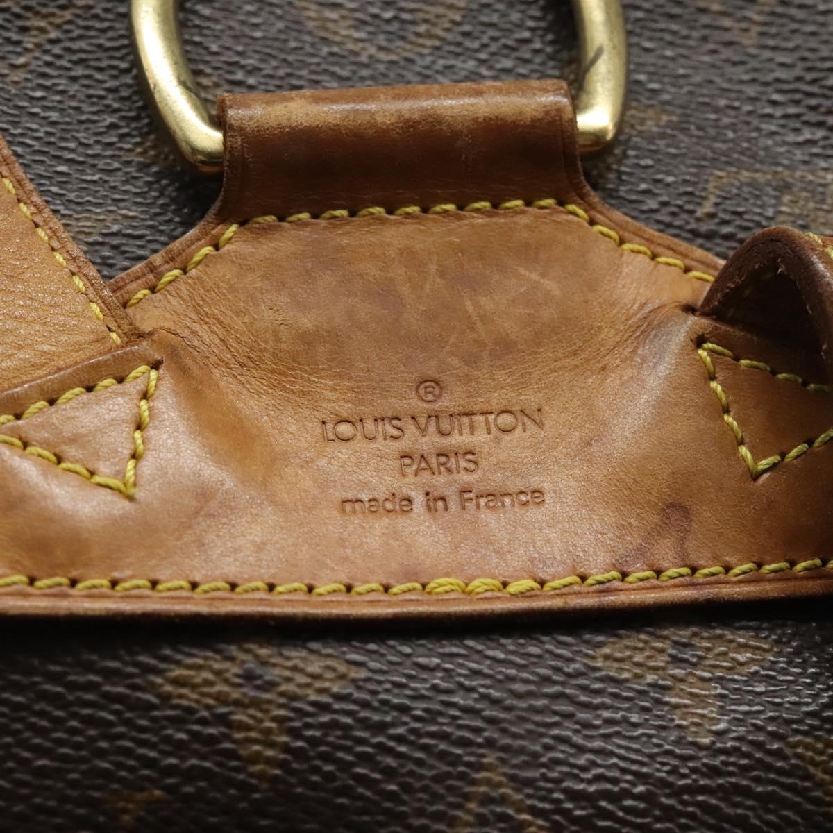 LOUIS VUITTON Monogram Montsouris MM Backpack M51136 LV Auth KD150