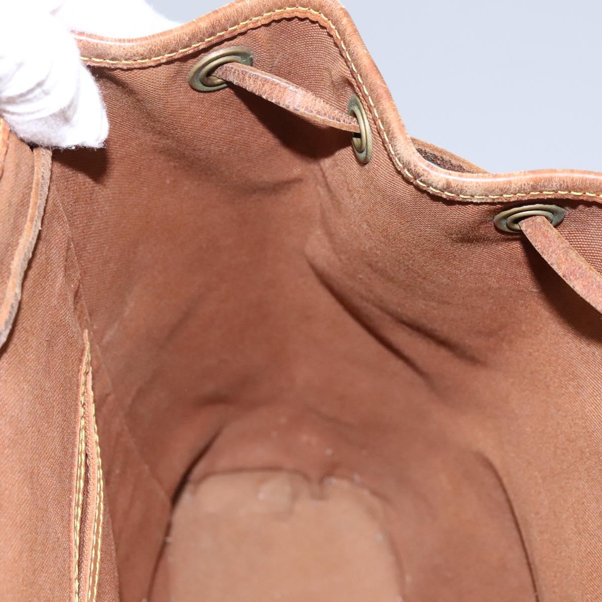 LOUIS VUITTON Monogram Montsouris MM Backpack M51136 LV Auth KD150