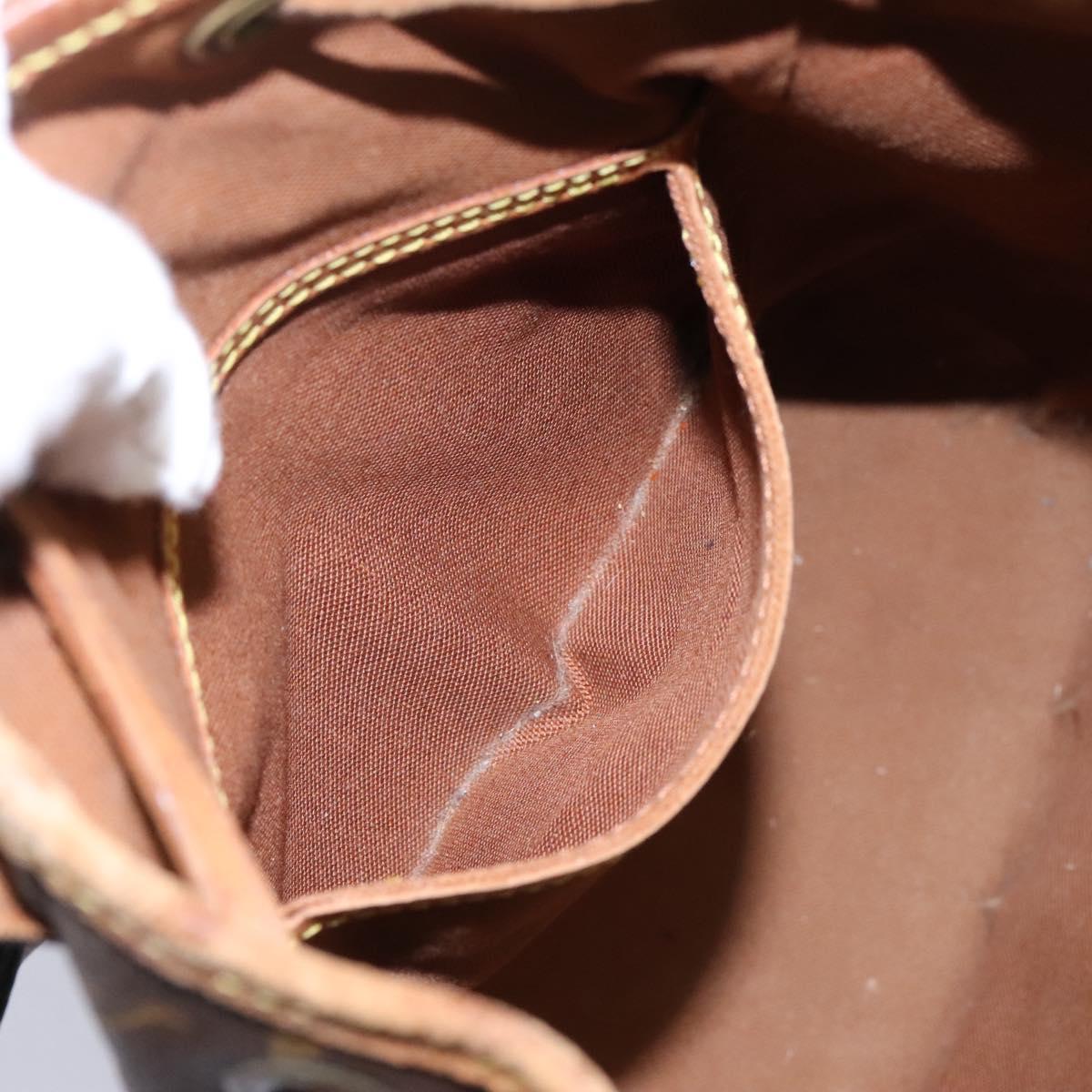 LOUIS VUITTON Monogram Montsouris MM Backpack M51136 LV Auth KD150