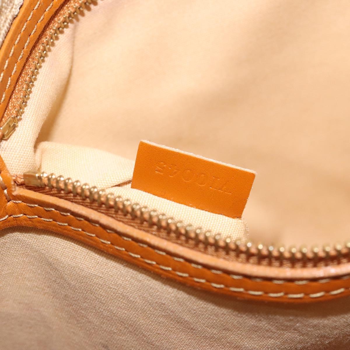 LOUIS VUITTON Monogram Mini Buzas Marie Kate Bag Beige M92323 LV Auth KD189