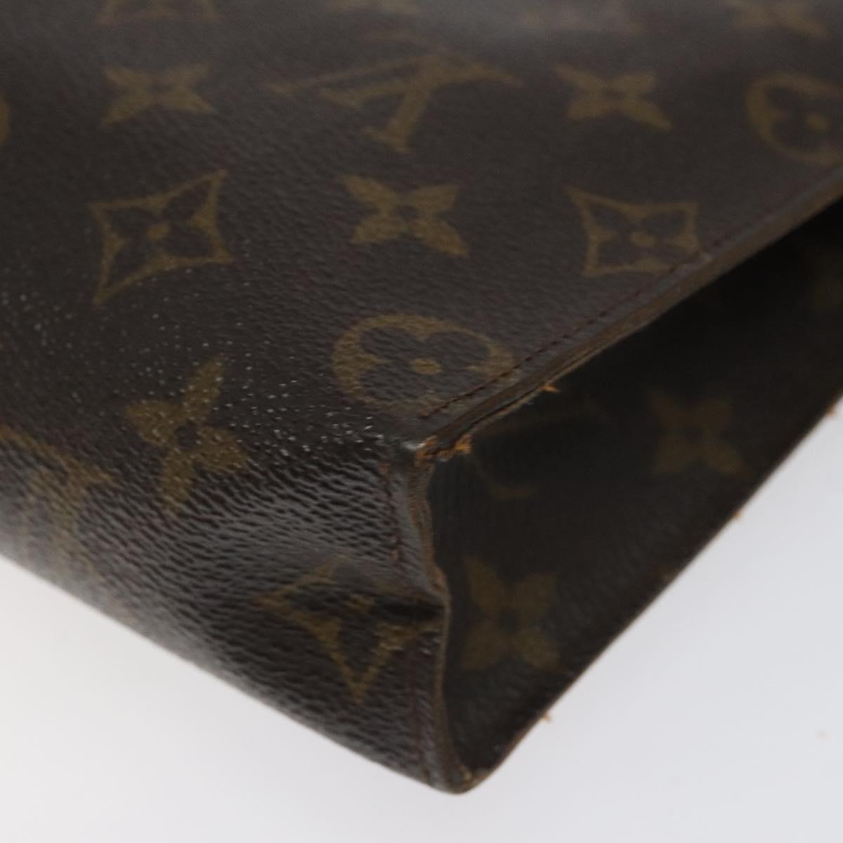 LOUIS VUITTON Monogram Poche Toilette 26 Pouch M47542 LV Auth KD196