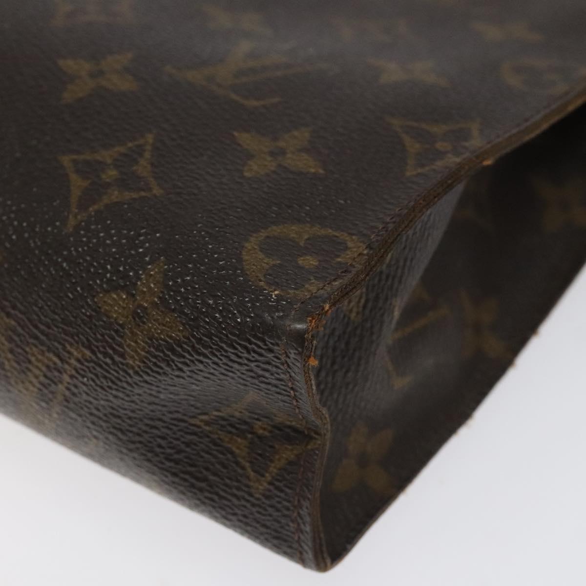 LOUIS VUITTON Monogram Poche Toilette 26 Pouch M47542 LV Auth KD196