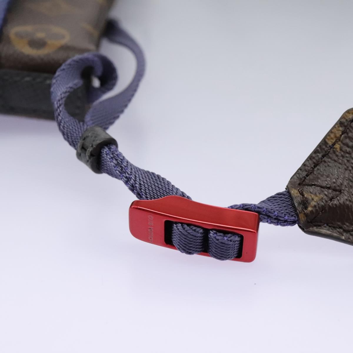 LOUIS VUITTON Monogram Pacific Split Sacoche Shoulder Bag Blue M43854 Auth KD201