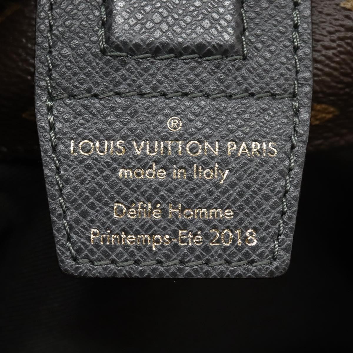 LOUIS VUITTON Monogram Pacific Split Sacoche Shoulder Bag Blue M43854 Auth KD201