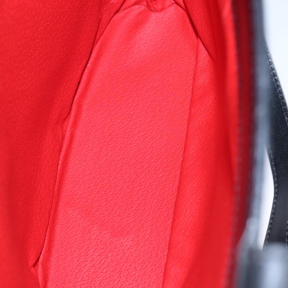 CELINE Shoulder Bag Suede Black Auth KD203