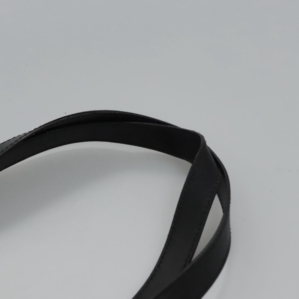 CELINE Shoulder Bag Suede Black Auth KD203