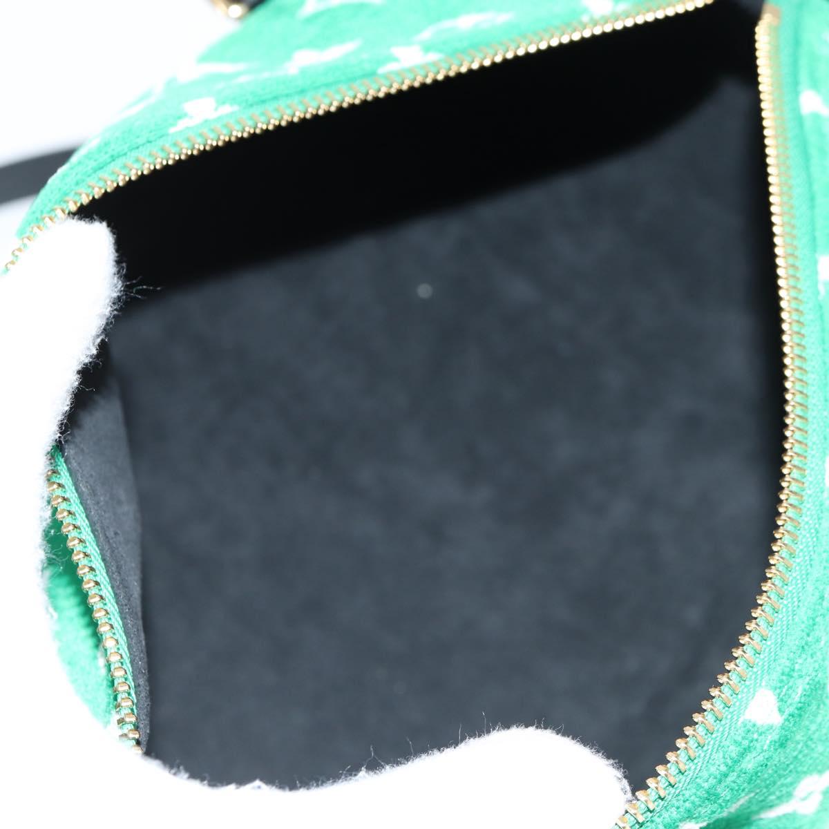 LOUIS VUITTON Monogram Jaguar Papillon Hand Bag Green M46206 LV Auth KD238AM