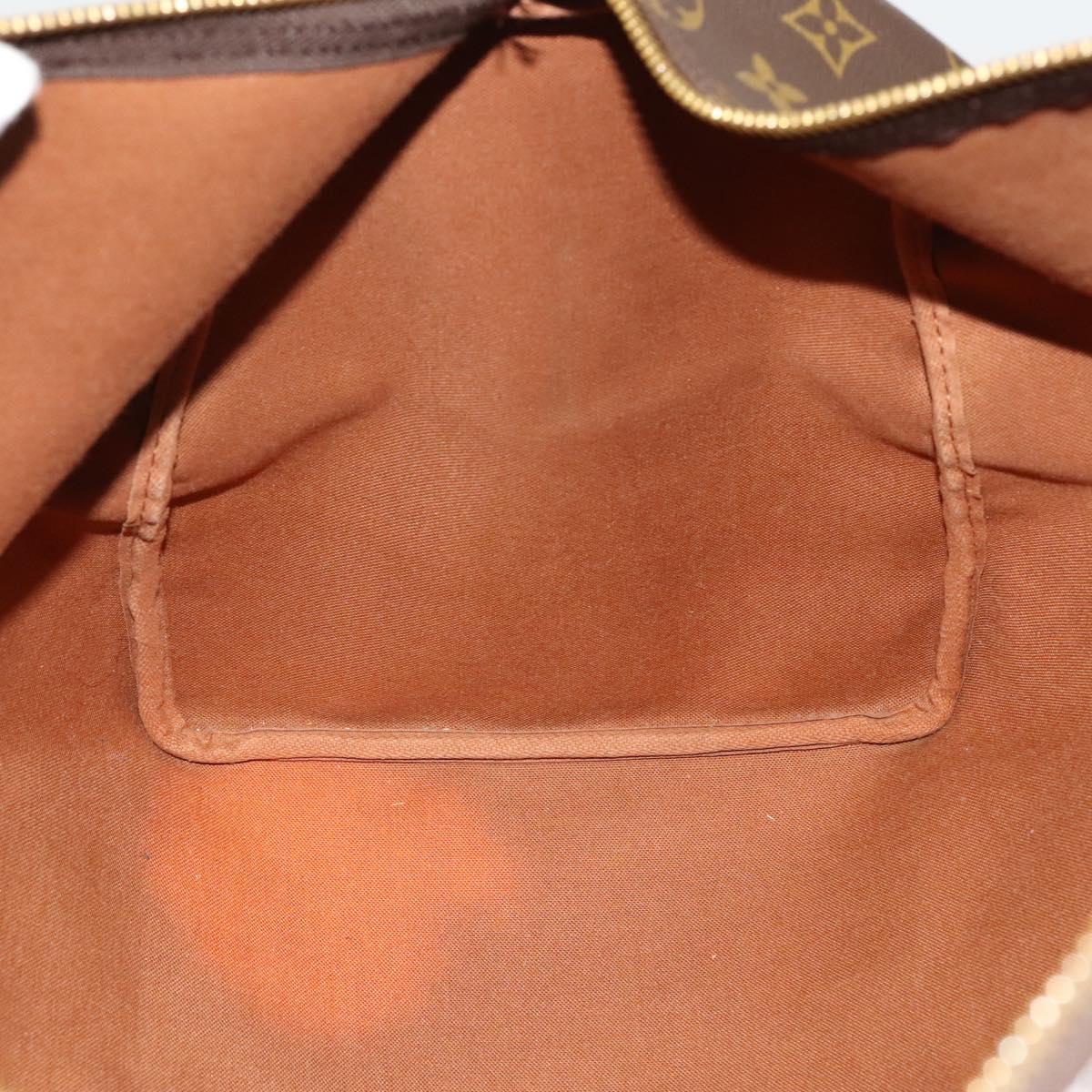 LOUIS VUITTON Monogram Keepall 55 Boston Bag M41424 LV Auth KD301