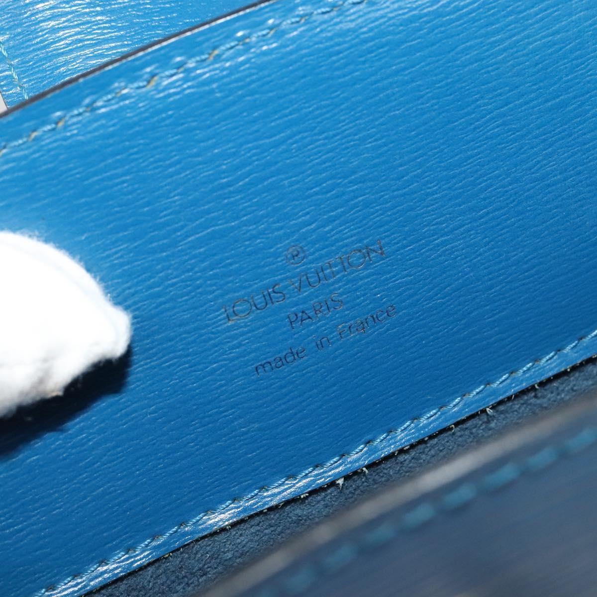 LOUIS VUITTON Epi Cluny Shoulder Bag Blue M52255 LV Auth KD308