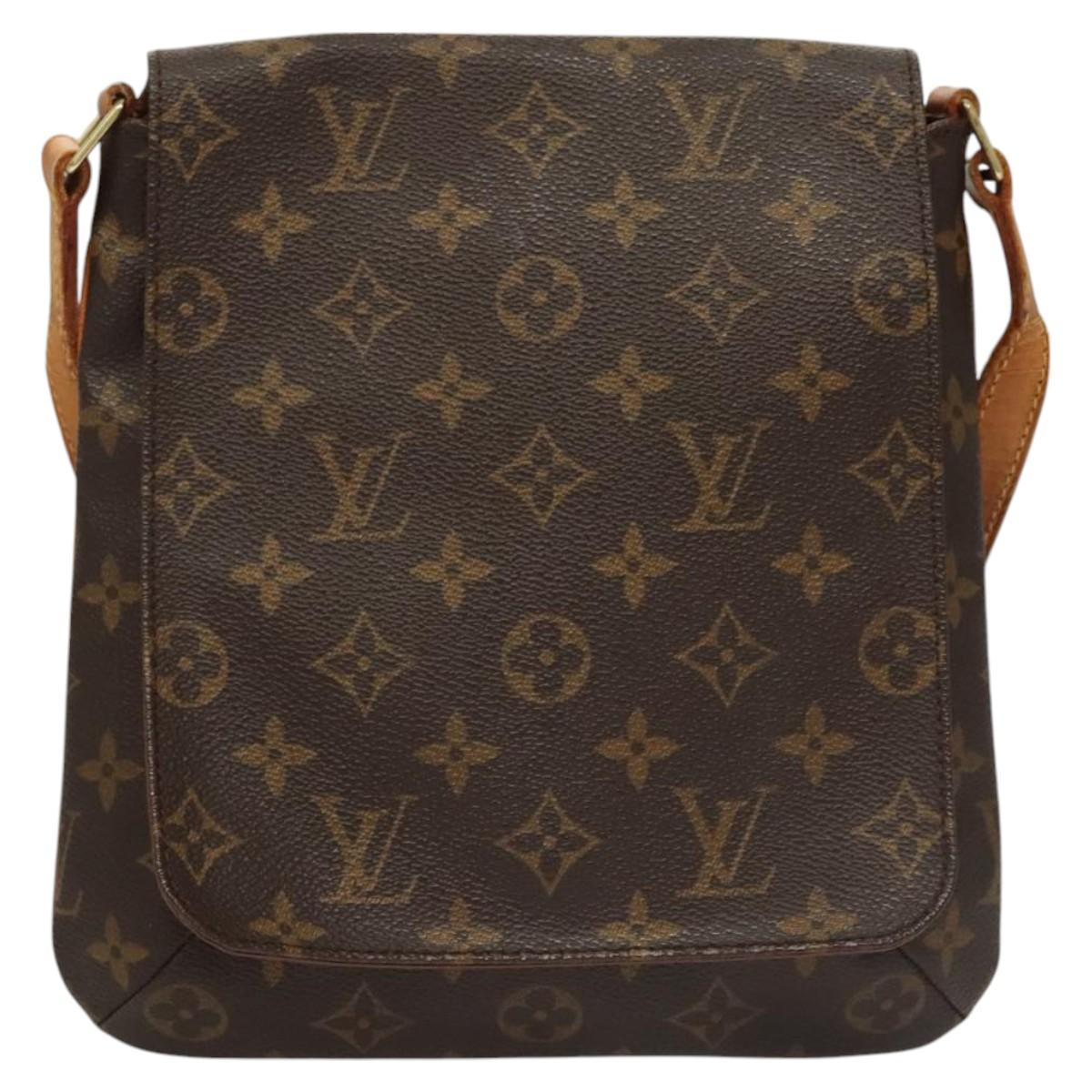 LOUIS VUITTON Monogram Musette Salsa Short Shoulder Bag M51258 LV Auth KD359