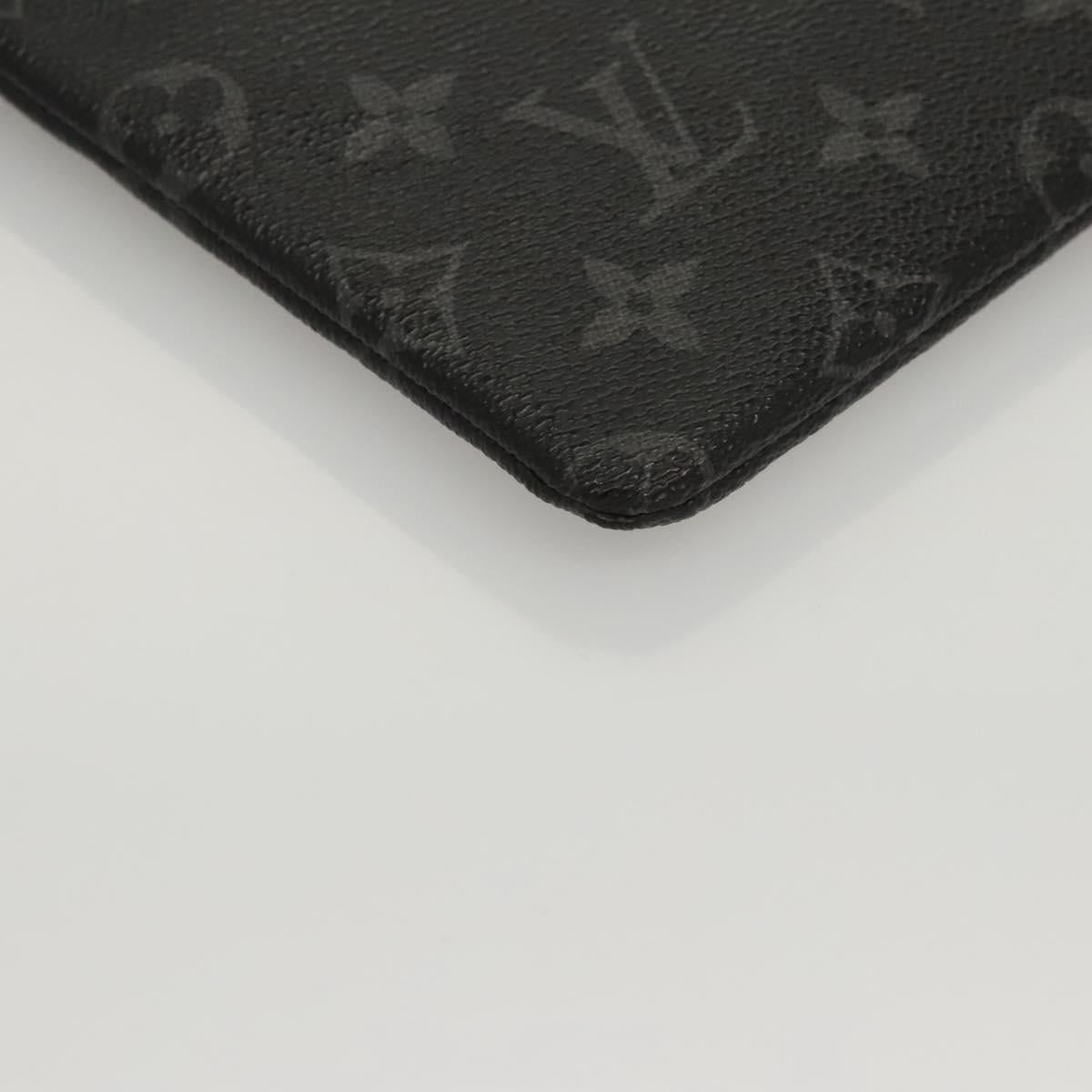 LOUIS VUITTON Monogram Eclipse Fragment iPhone Case M64449 LV Auth KD362
