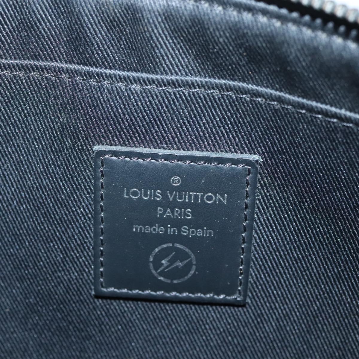 LOUIS VUITTON Monogram Eclipse Fragment iPhone Case M64449 LV Auth KD362