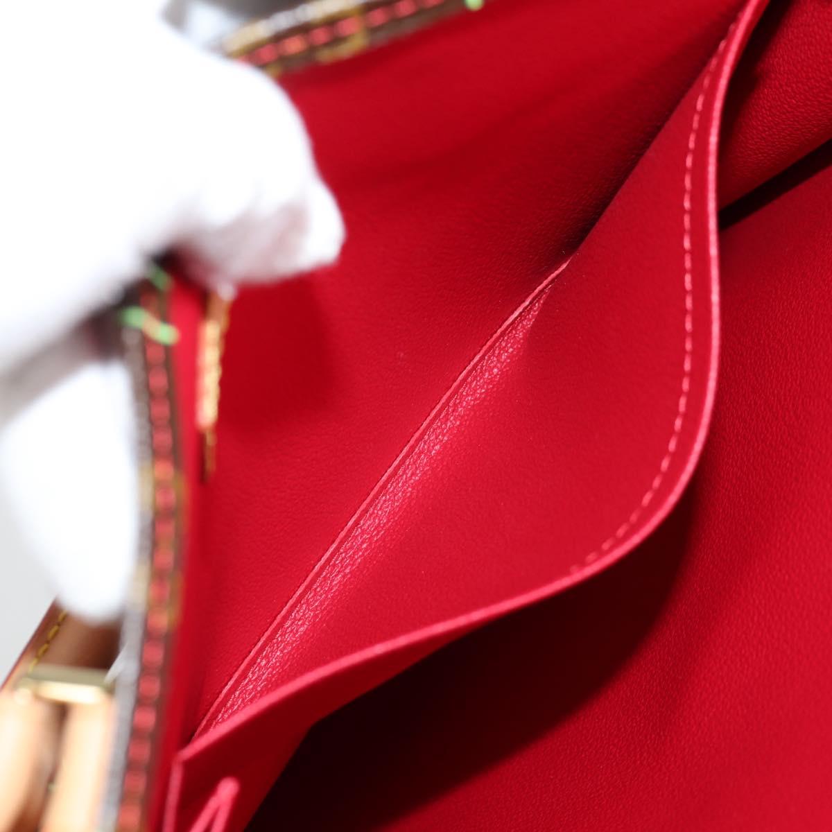 LOUIS VUITTON Monogram Cherry Sac Plat Hand Bag M95010 LV Auth KD403SM