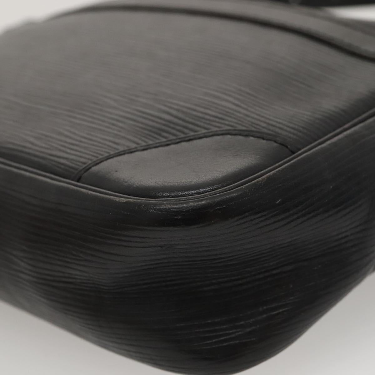 LOUIS VUITTON Epi Trocadero 23 Shoulder Bag Black M52302 LV Auth KD423