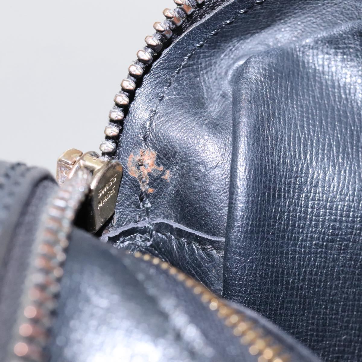 LOUIS VUITTON Epi Trocadero 23 Shoulder Bag Black M52302 LV Auth KD423