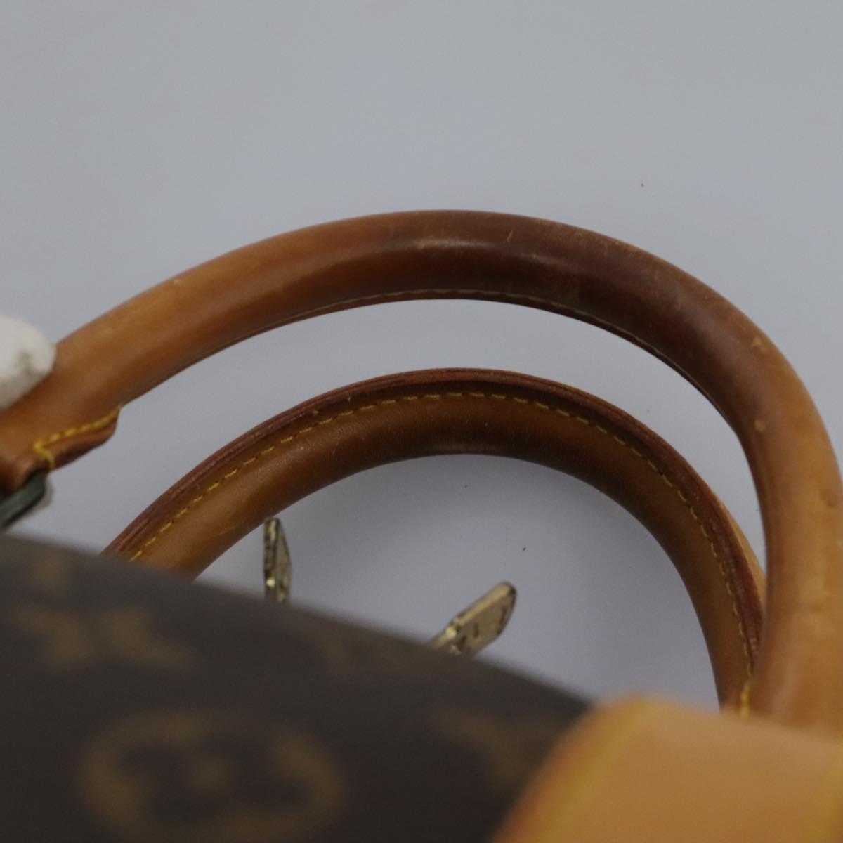 LOUIS VUITTON Monogram Keepall 60 Boston Bag M41422 LV Auth KD439