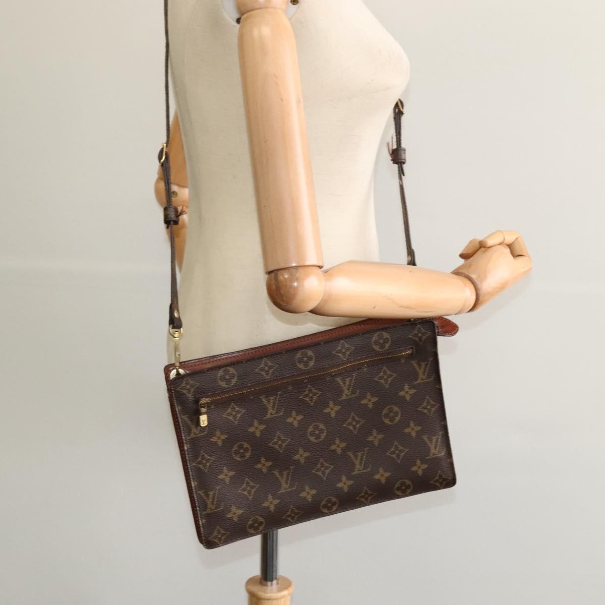 LOUIS VUITTON Monogram Angian Shoulder Bag M51205 LV Auth KD502
