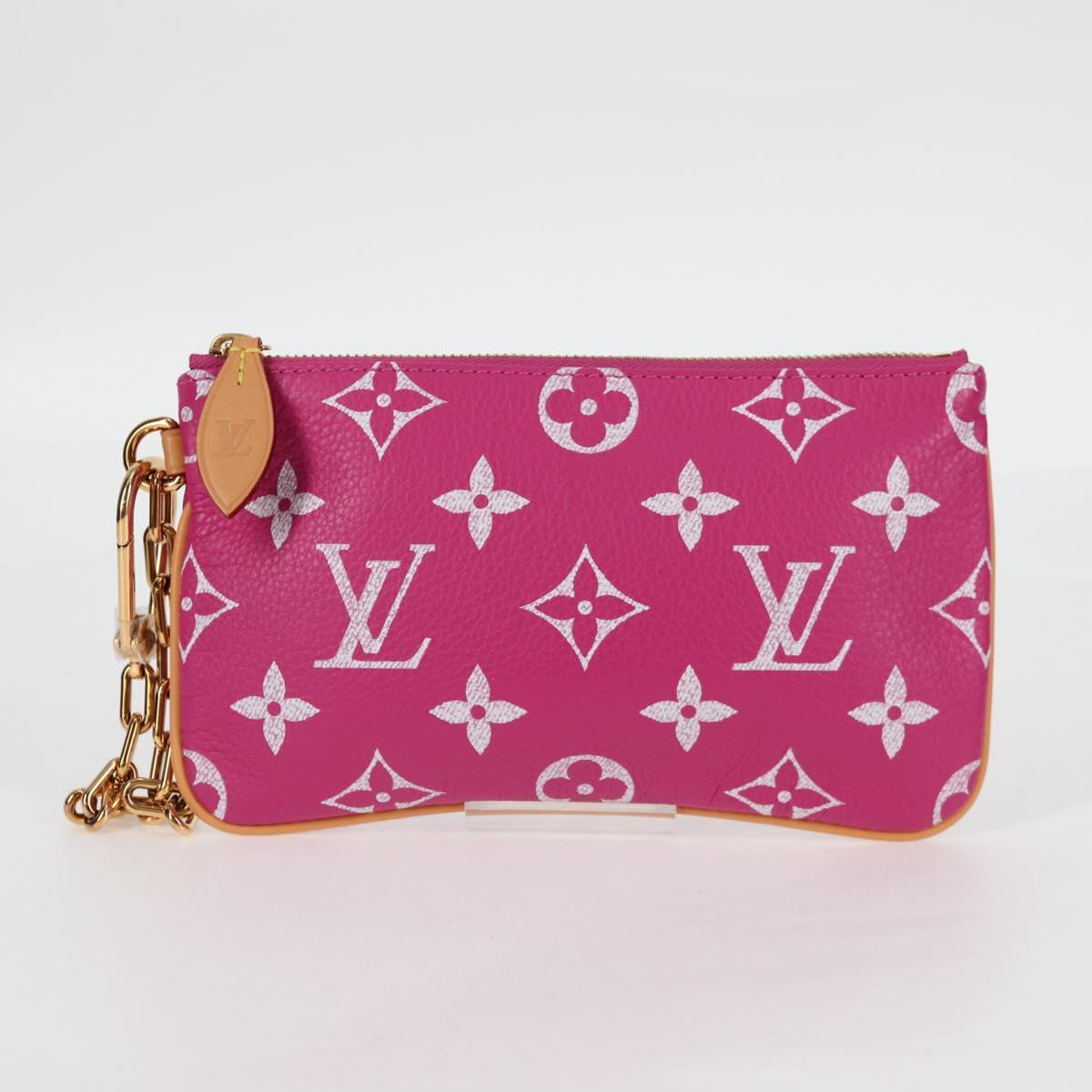 LOUIS VUITTON Monogram Speedy P9 Bandouliere 40 Bag Pink M11563 LV Auth KD564SM
