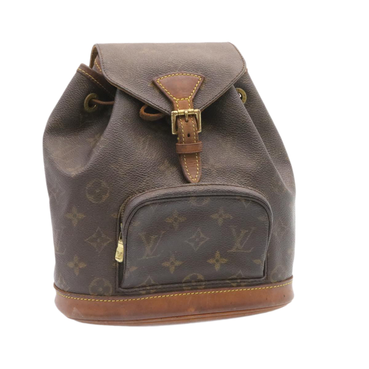 LOUIS VUITTON Monogram Montsouris PM Backpack M51137 LV Auth ki1157